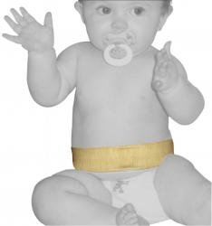 Ceinture ombilicale bébé